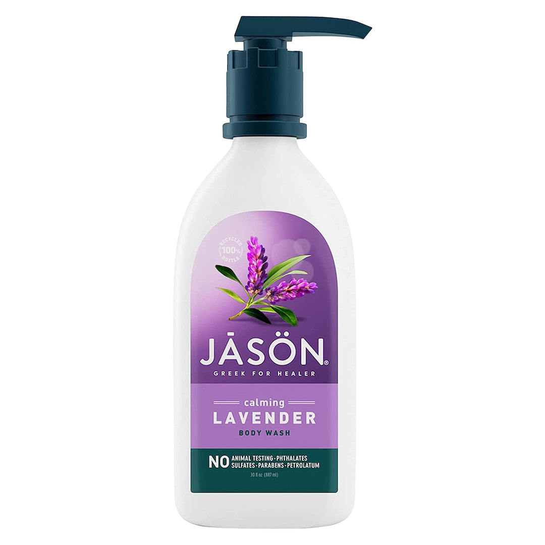 Jason Calming Lavender Body Wash, 30 Ounce Bottle