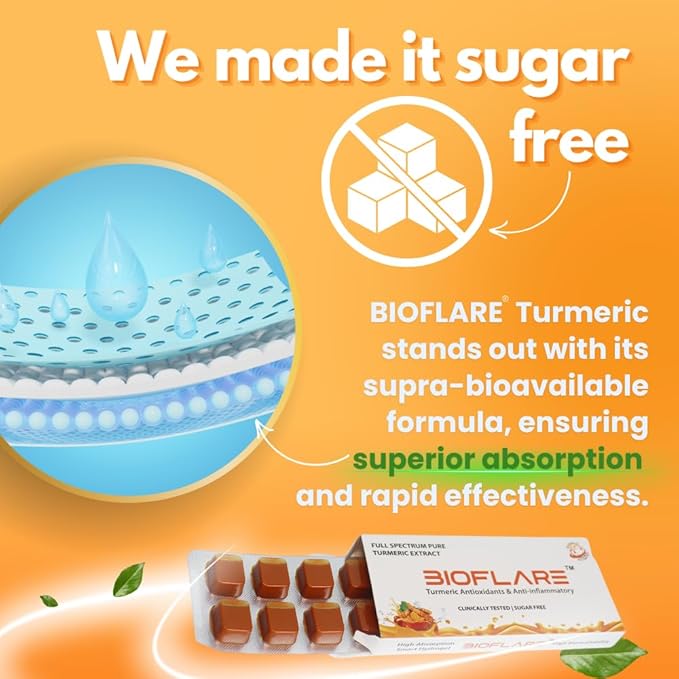 Turmeric Advance Formula Lozenges for Sore Throat Relief | Clinically Tested Turmeric Supplement for Immunity, Inflammation, Liver Support & Digestive Health (5-Pack)