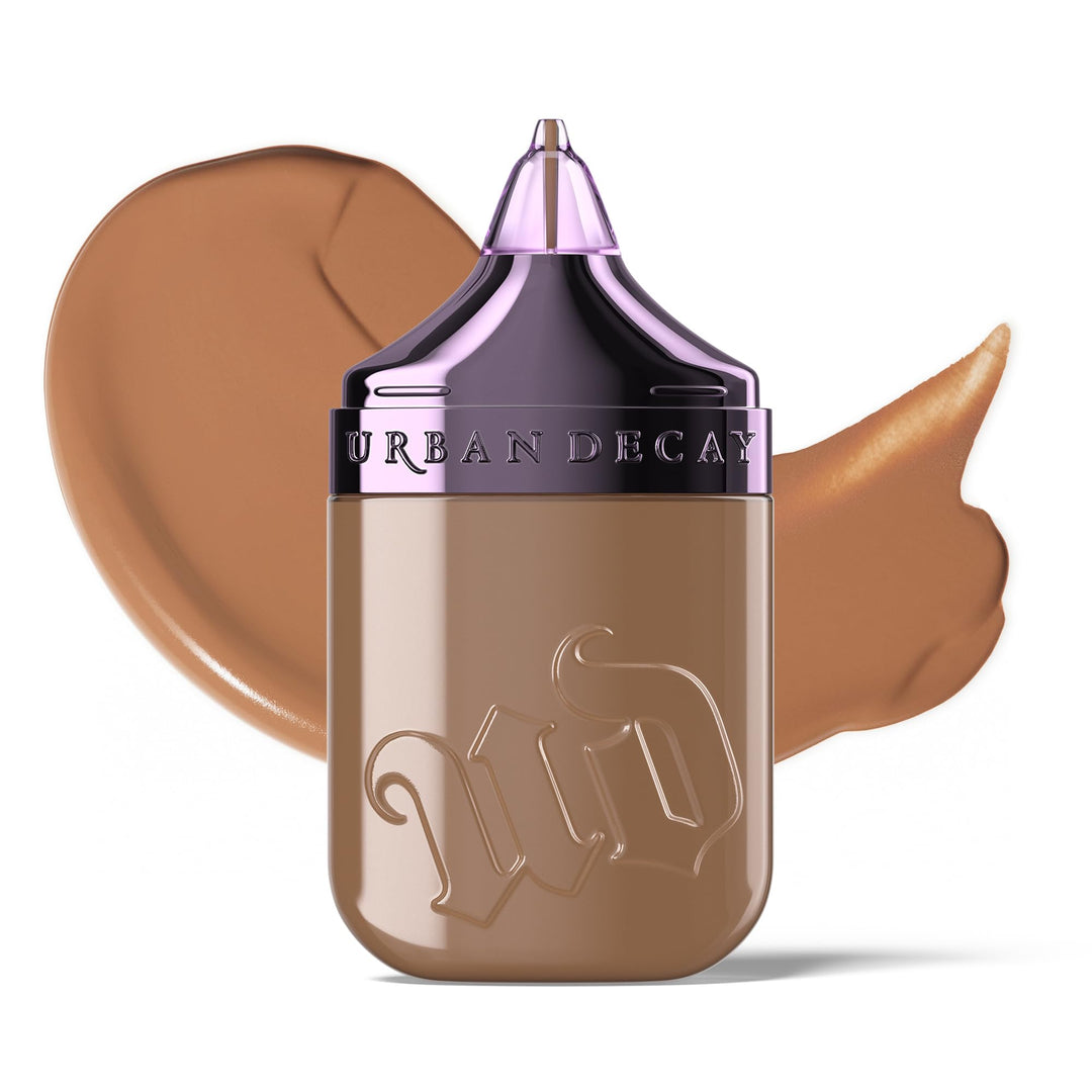 Urban Decay Face Bond Self-Setting Waterproof Foundation, Medium Coverage, Natural Matte Finish, 3% Niacinamide Serum Improves Skin Texture Feel, Transfer-Resistant, Sweat-Proof, Blurs Skin - Shade 27