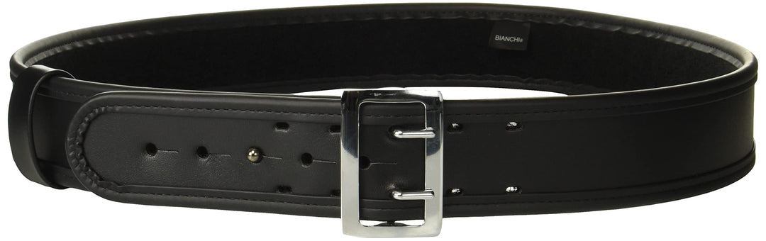 Bianchi 7960 Sam Browne Duty Belt - 2.25'', 28 - Plain - Chrome Snap (1016965)