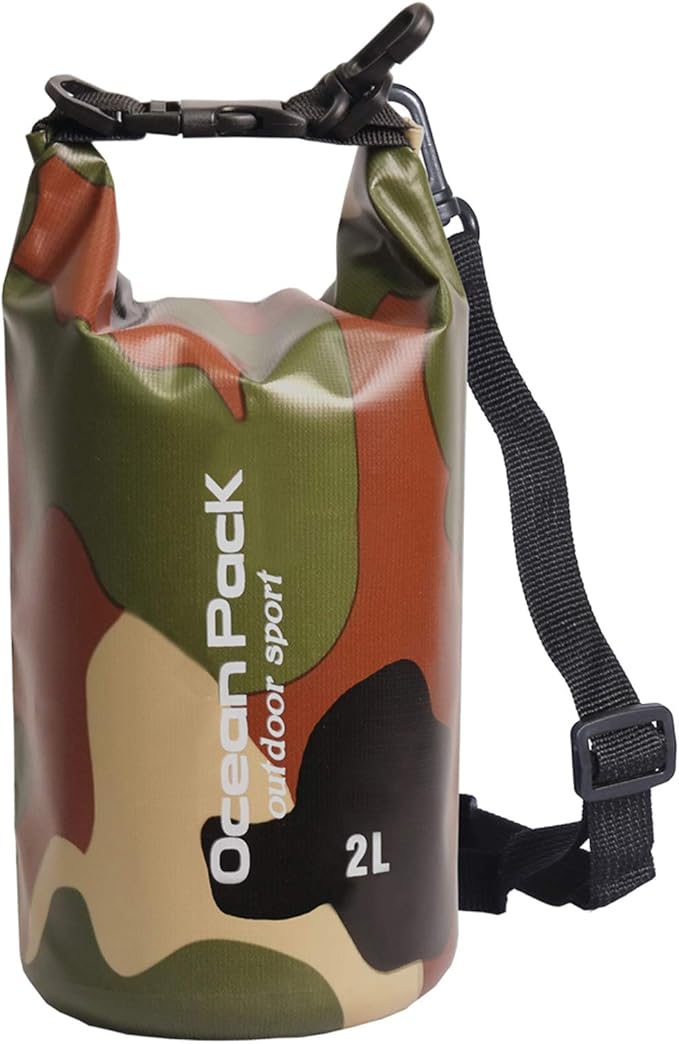 2L/3L/5L/10L/15L/20L/30L 500D Tarpaulin Heavey-Duty PVC Water Proof Dry Bag Sack for Kayaking/Boating/Canoeing/Fishing/Rafting/Swimming/Camping/Snowboarding