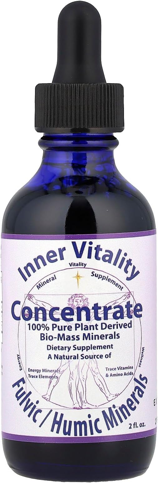 Inner Vitality, Concentrate, Fulvic/Humic Minerals, 2 fl oz
