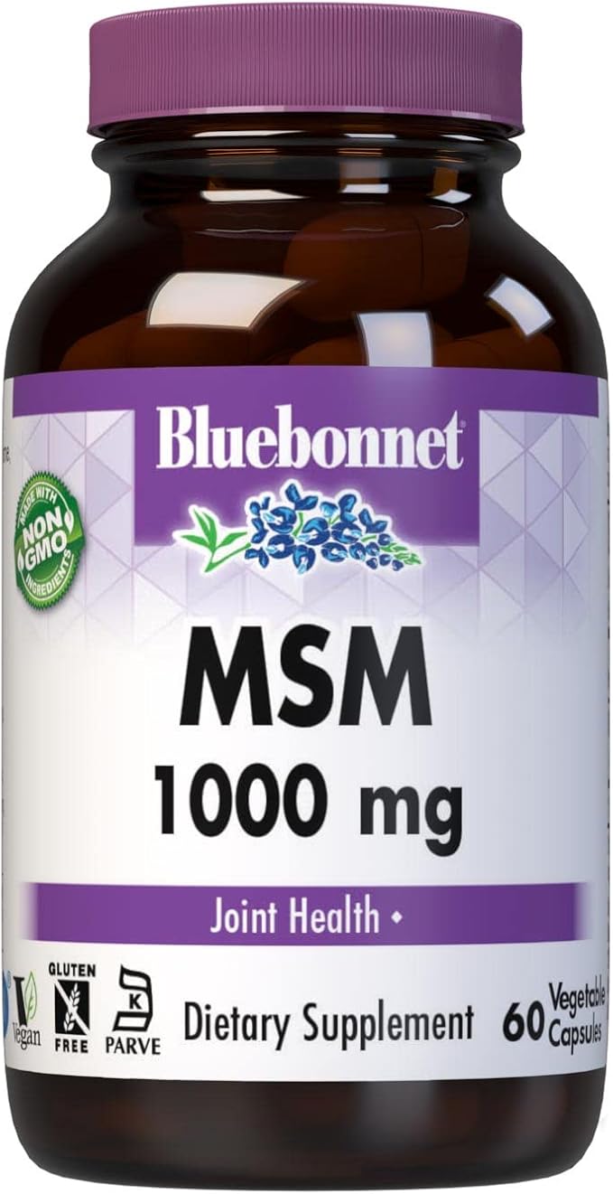 BlueBonnet MSM Supplement, 60 Vcaps