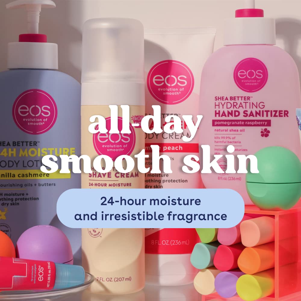 EOS Shea Better Hand Cream – Coconut Lotion for Instant Hydration | 2.5 oz (Pack of 2)