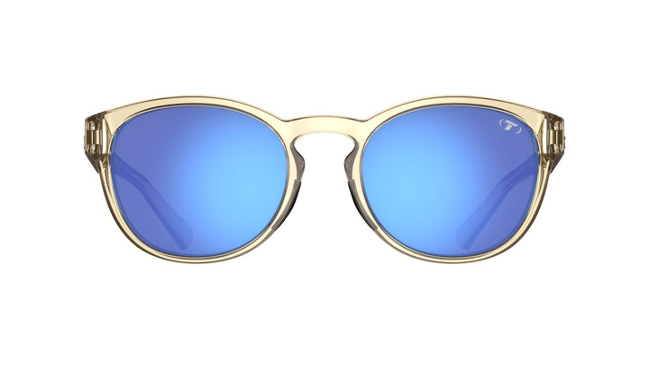 Tifosi Svago Sunglasses (Golden Ray, Sky Blue Mirror)