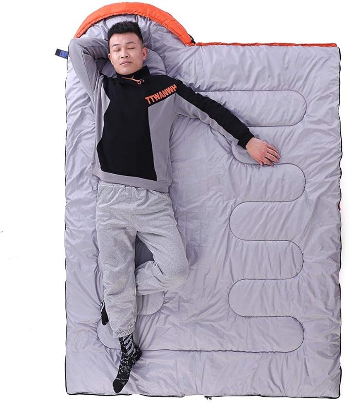 Camping Sleeping Bag 3 Seasons Lightweight &Waterproof with Compression Sack Camping Sleeping Bag Indoor & Outdoor for Adults & Kids