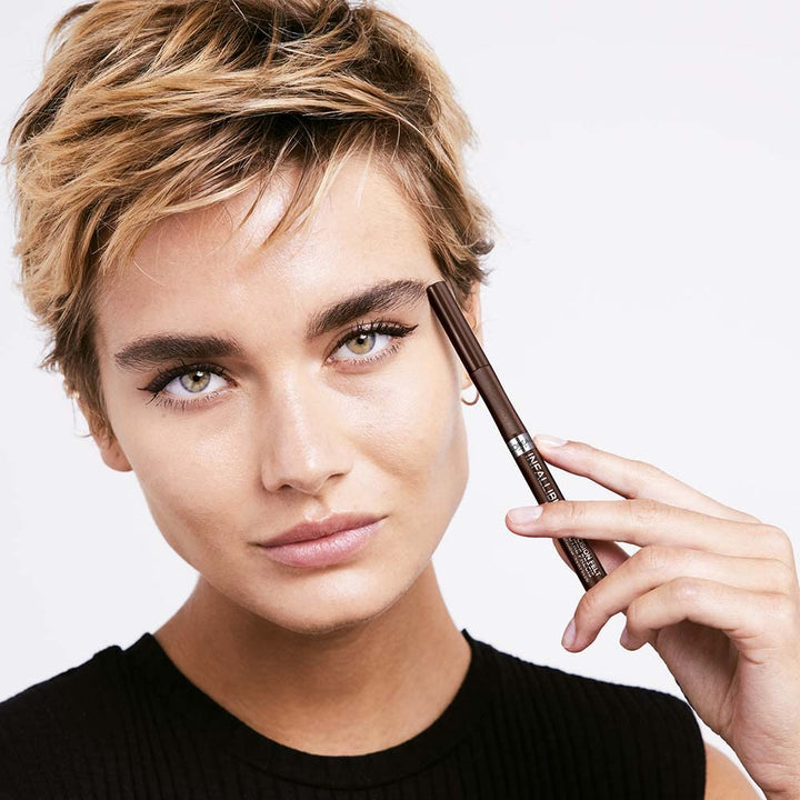 L'Oreal Paris Cosmetics Infallible Grip Precision Felt Eyeliner, Smudge Resistant, Long Lasting Waterproof Eyeliner, Black, Black, 0.03 fl oz