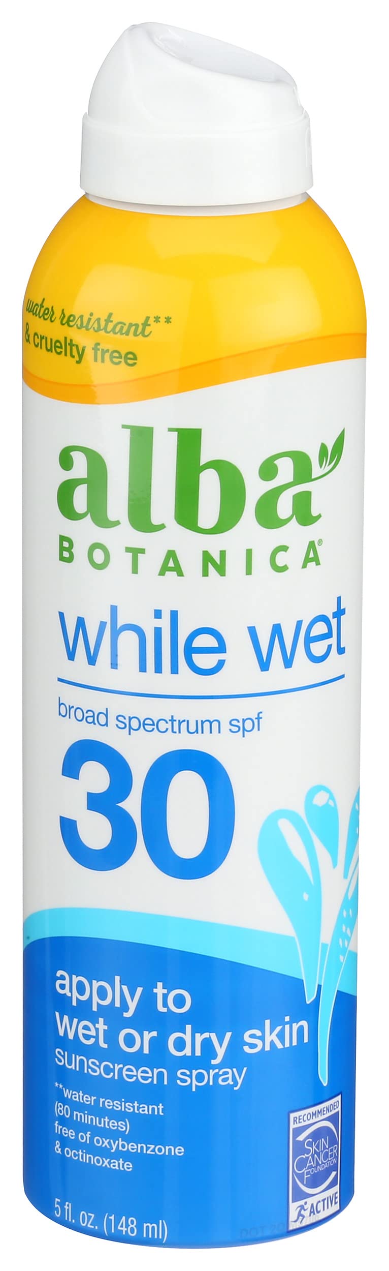 ALBA SUNSCRN SPRY SPF45 ( 1 X 6 OZ   )