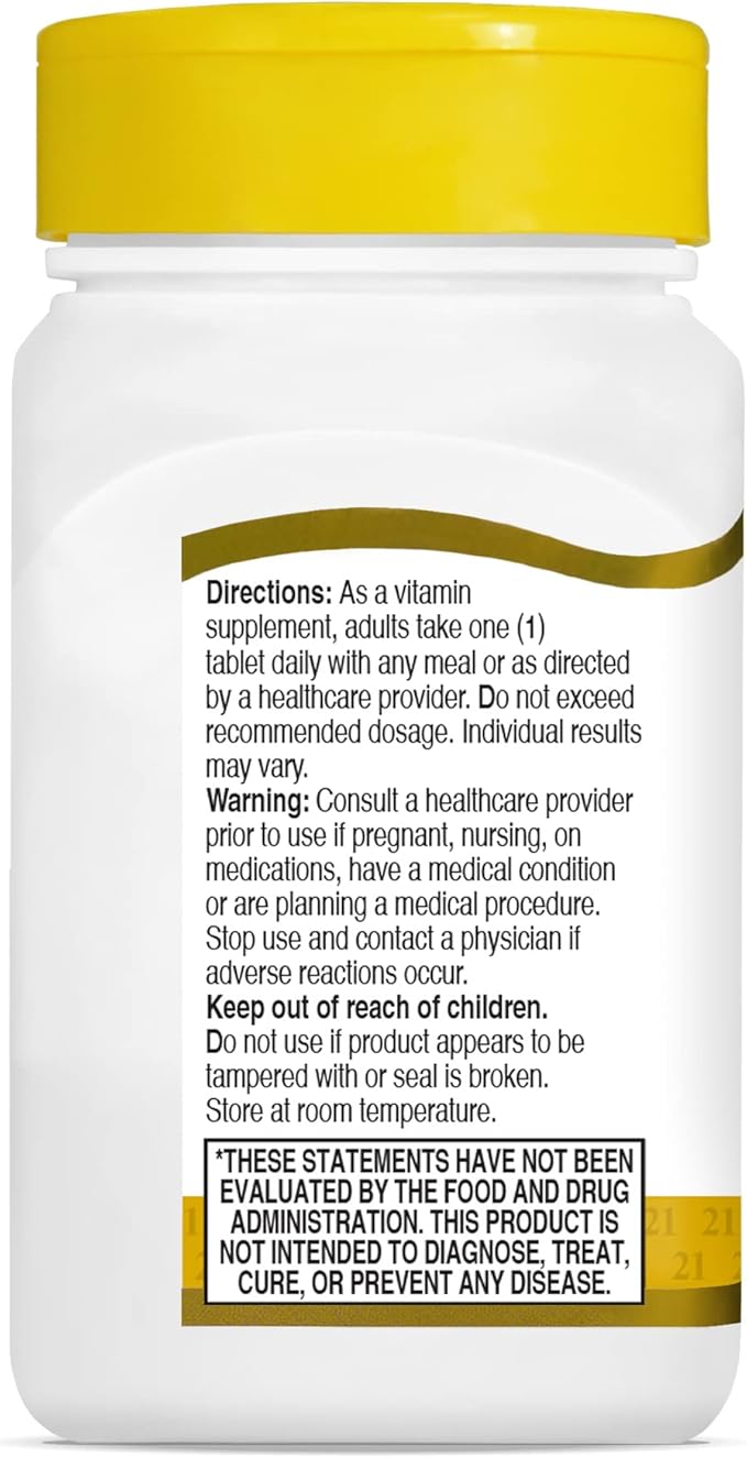 21st Century B 12 1000 mcg Prolonged Release Tablets, 110 Count (Pack of 2)