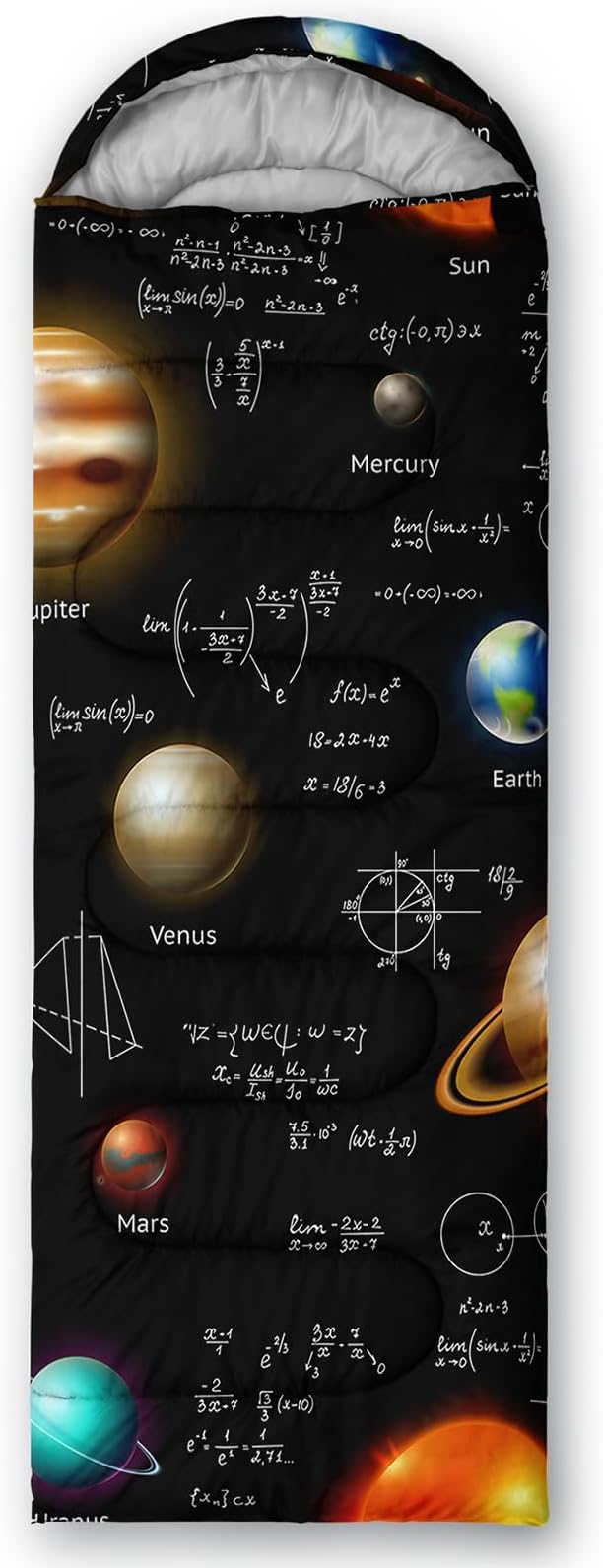 AILONEN Kids Floral Cat Camping Sleeping Bags,Lightweight & Waterproof,3 Season Warm & Cool Weather,Kawaii Kitten Sleeping Bags for Girls Adults,Travelling,Outdoors