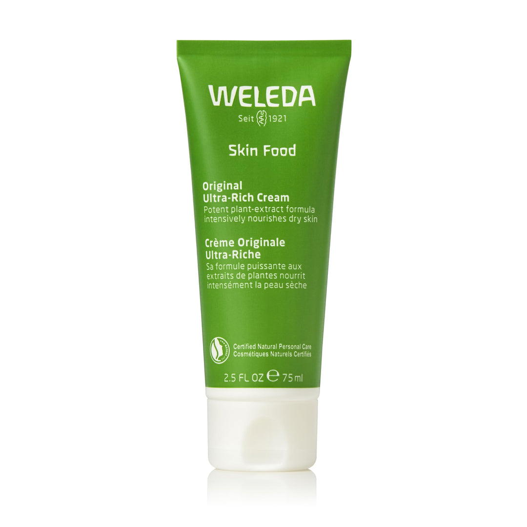 Weleda Skin Food Original Ultra-Rich Body Cream 2.5 Fluid Ounce, Plant Rich Hydrating Moisturizer With Pansy, Chamomile And Cale