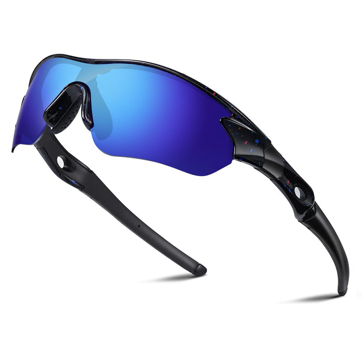 Polarized Sports Sunglasses for Men Women Youth Baseball Running Fishing Tennis Golf Cycling Driving Motor TAC UV400 TR90