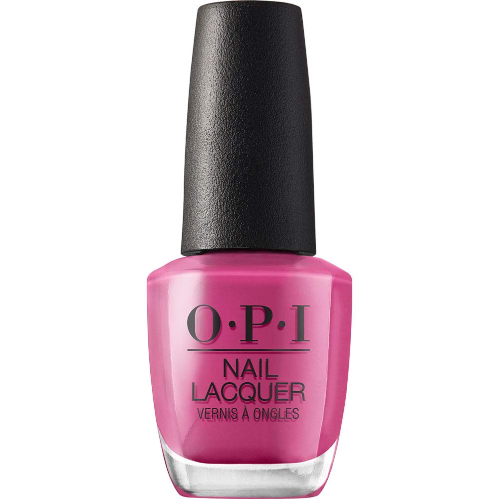 Opi Nail Lacquer, No Turning Back From Pink Street, Pink Nail Polish, Lisbon Collection, 0.5 Fl Oz