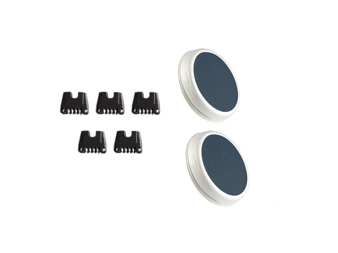 5X Narrow Replacement Thermicon Refill Tips + 2 Large Buffer Refills for NONO Hair Removal Epilator 8800 Mini Pro 3 and Pro 5