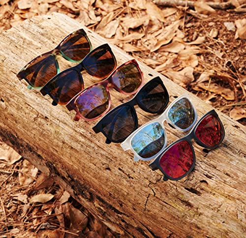 Tifosi Optics Swank XL Sunglasses (Satin Vapor, Smoke Lens with Red Mirror)