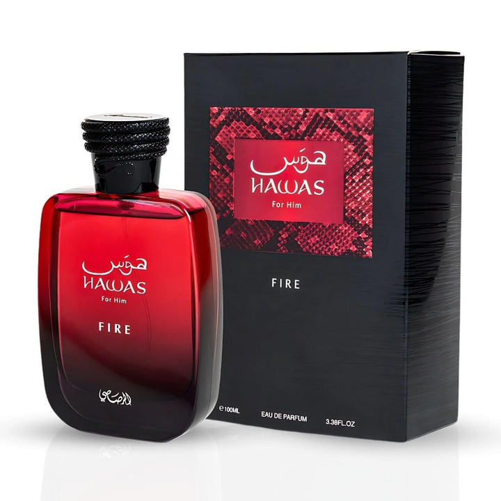 RASASI Hawas Ice Eau de Parfum for Men | 100ml | Premium Arabian Fragrance