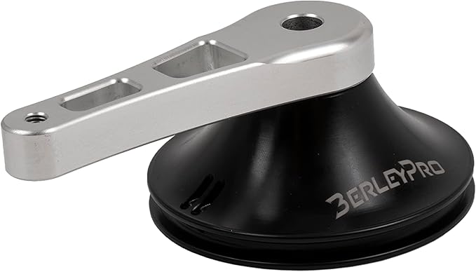 BerleyPro Raised Handle for Hobie Outback and Compass - Improved Grip, Tracking, and Comfort - CNC Machined Aluminum with Stainless Steel Fasteners