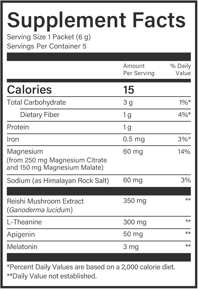 Beam Dream Sleep Powder, Sleep Aid, Sleep Aids for Adults, Contains Magnesium, Melatonin, L Theanine, Apigenin, Natural Sleep Supplement, Vegan, Non GMO, 3rd Party Tested, 5 Servings, Cinnamon Cocoa