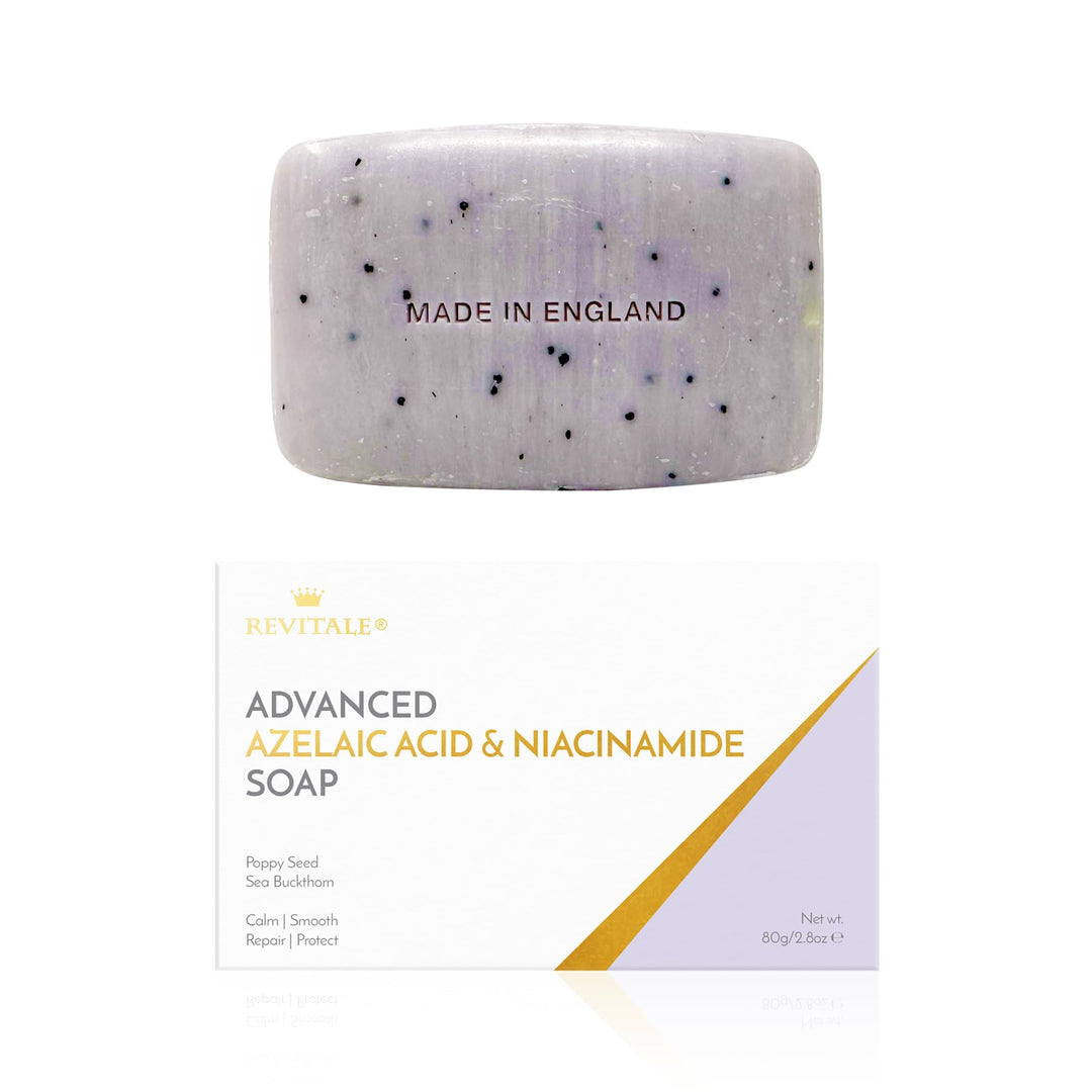 Revitale Soap, Skin Cleaning Agent - Advanced Azelaic Acid And Niacinamide, For Acne-Prone, All, Combination, Oily Skin