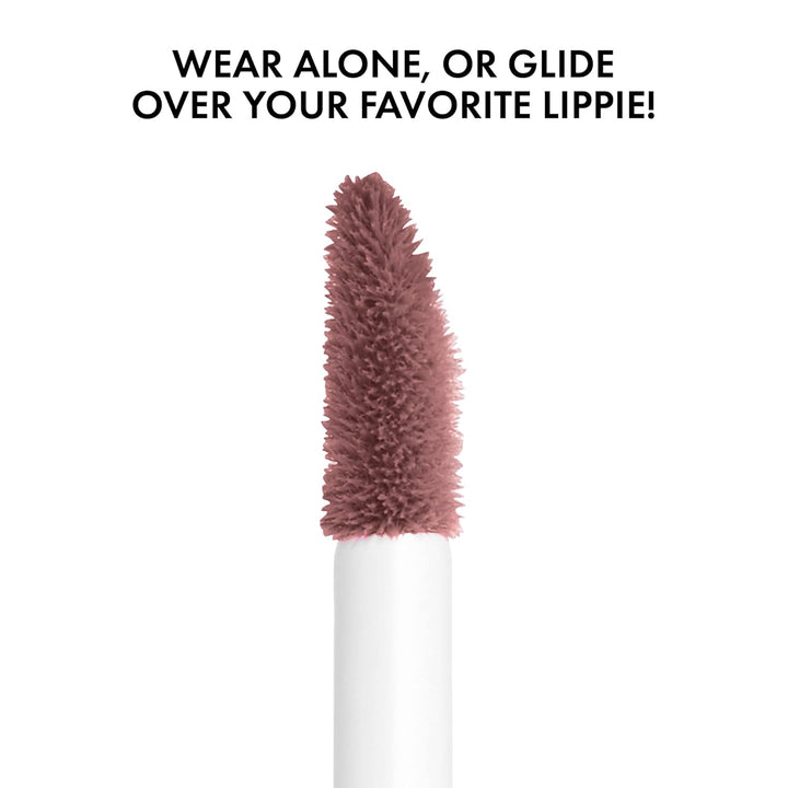 NYX Butter Gloss | Non-Sticky Lip Gloss for Women - Cinnamon Roll (Dusty Nude)