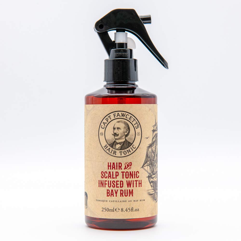 Captain Fawcett’s Bay Rum Hair Tonic (250ml/8.45fl.oz.)
