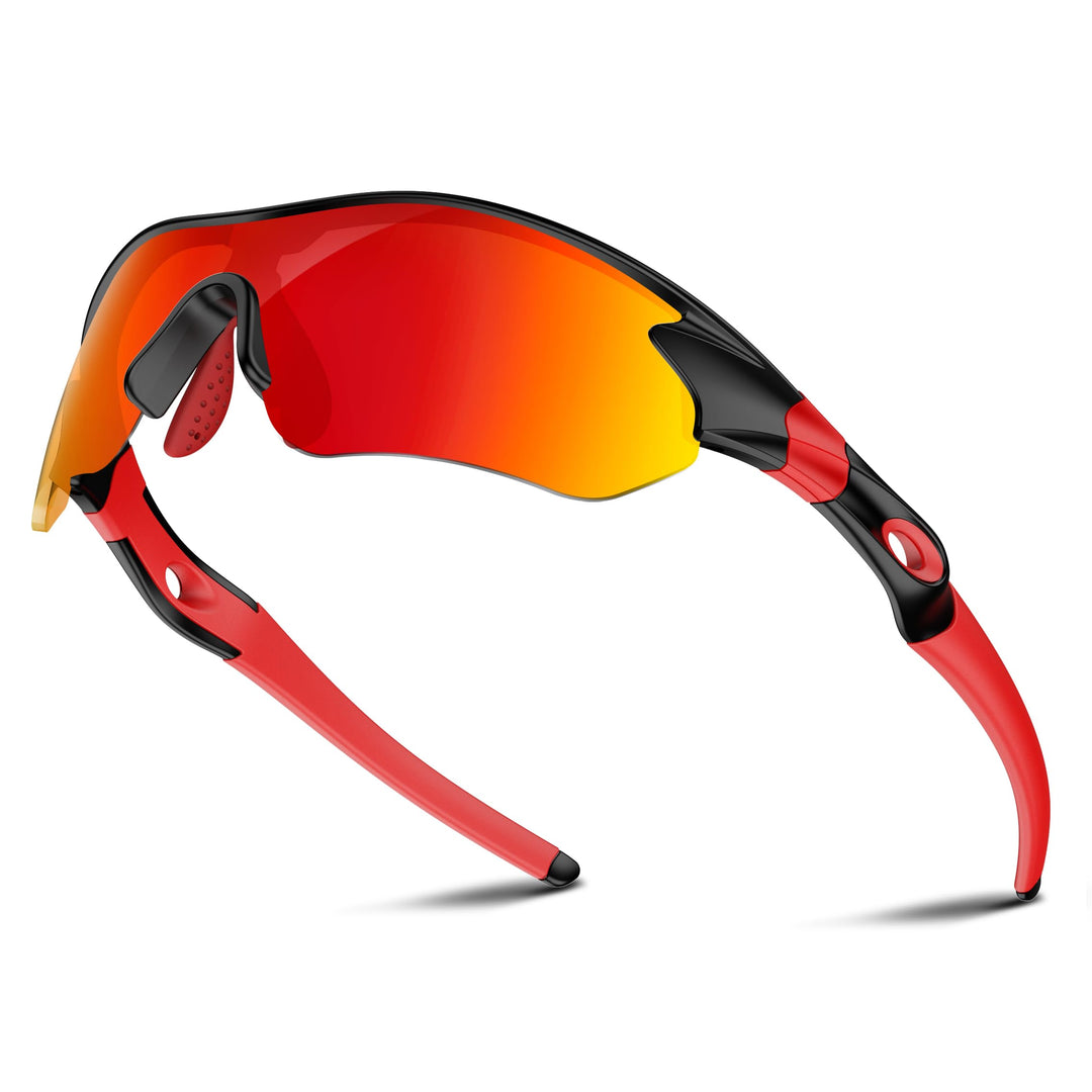 Polarized Sports Sunglasses for Men Women Youth Baseball Running Fishing Tennis Golf Cycling Driving Motor TAC UV400 TR90