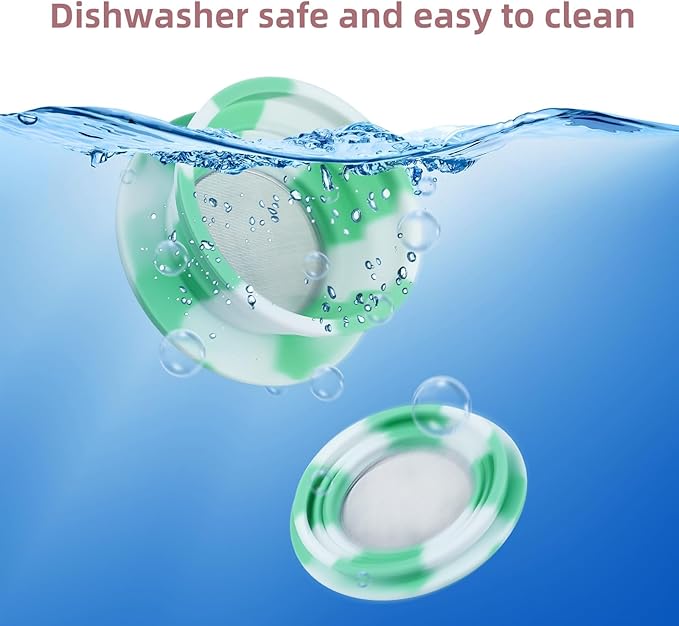 Paperless Travel Camping Pour Over Coffee Maker with Stainless Steel Filter, Collapsible Travel Pour Over Coffee Dripper Kit, Silicone Backpacking Coffee Maker Single Serve Pour Over