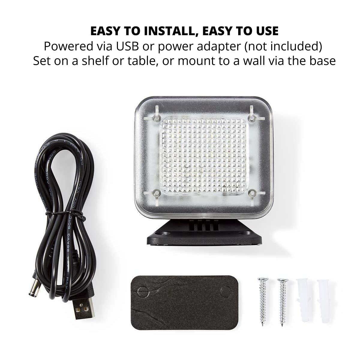 Ex-Pro Fake Dummy TV Simulator Eco Friendly Home Security Anti-Burglar and Theft Deterrent with LED Light Timer & Dusk Sensor