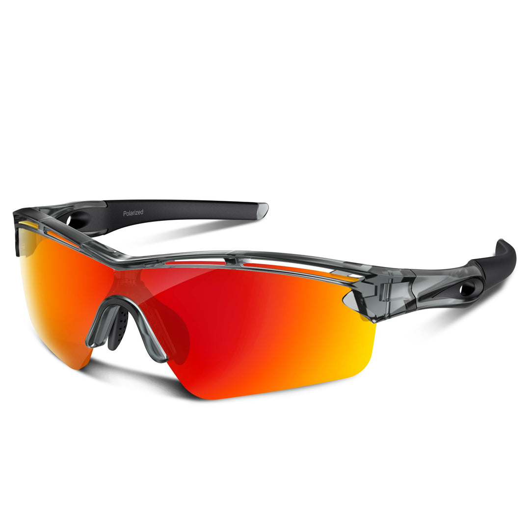 Polarized Sports Sunglasses for Men Women Youth Baseball Cycling Running Driving Fishing Tennis Golf Motor TAC UV400 TR90