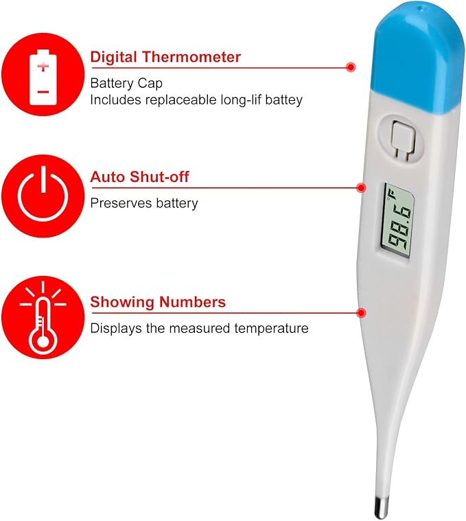 300PCS Home First Aid Kit for Hiking Car Home Emergency Kit First Aid Handheld Bag Multiple Purpose Case Outdoor Backpacking Gear for Disaster Preparedness Red