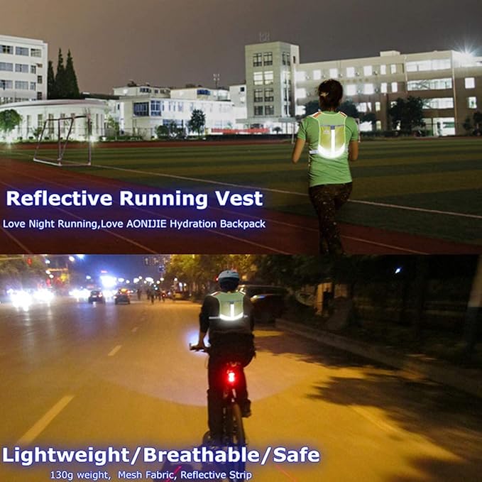 AONIJIE Marathon Running Vest Pack Water Hydration Backpack Outdoor Sport Bag Cycling Camping Climbing Rucksack