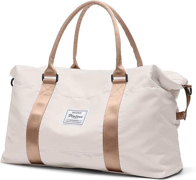 Travel Duffel Bag,Sports Tote Gym Bag,Shoulder Weekender Overnight Bag for Women