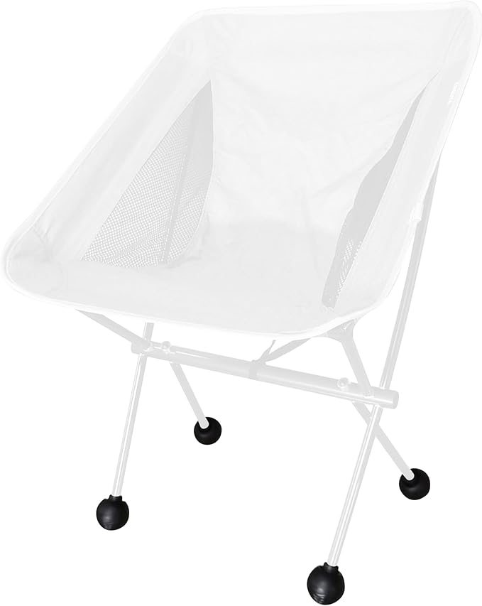 Camping Chair Anti Sink Rubber Ball Feet Anti Slipery Set of 4 Stability Outdoor Chair Leg Cap Fishing Hiking Uneven Floor Portable with A Mesh Sport Bag Inner Diameter(Fits 14mm Legs)