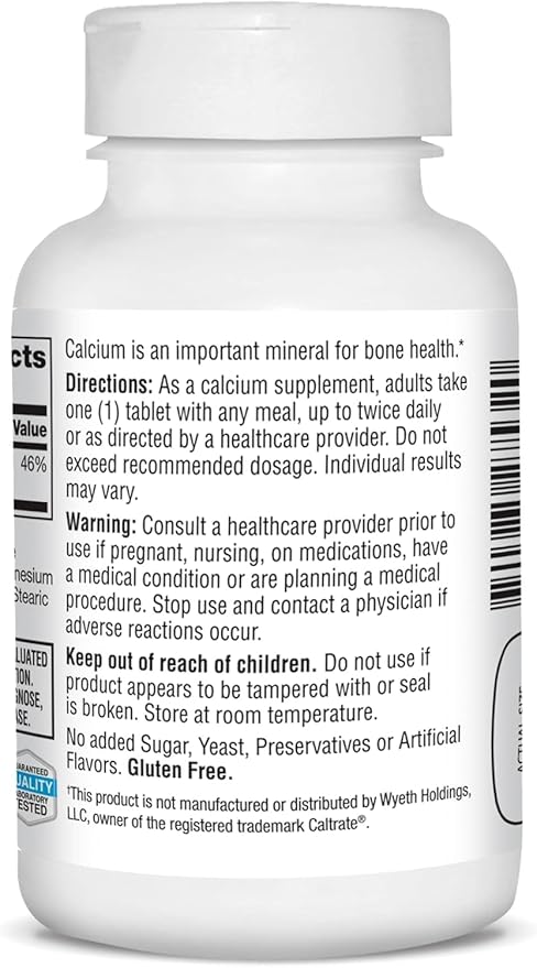 21st Century Calcium Supplement, 600 mg, 75 Count