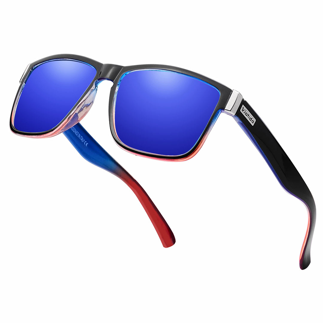 VIAHDA Polarized Sports Sunglasses for Man Cycling Running Fishing Golf Sun glasses Women HD6009