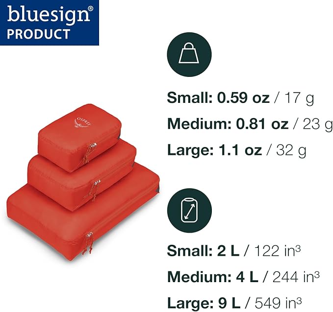 Osprey Ultralight Travel Packing Cube Set