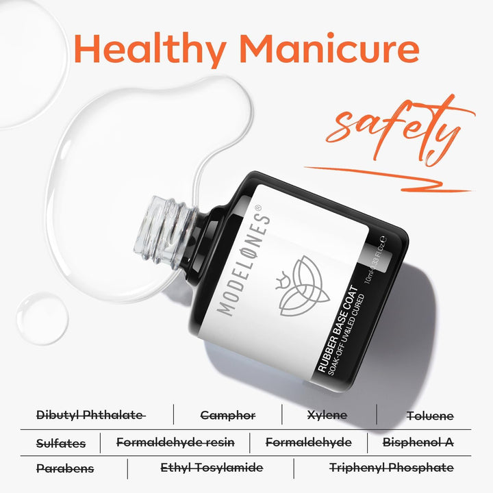 Builder Gel | Jelly Pink 6-In-1 Rubber Base Coat for Fragile Nails