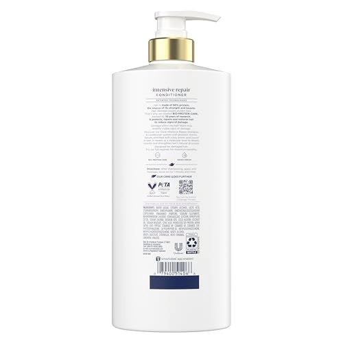 Dove Conditioner 4 Pack Intensive Repair for Damaged Hair with Bio-Protein Care Technology and Amino Serum 28 Fl Oz