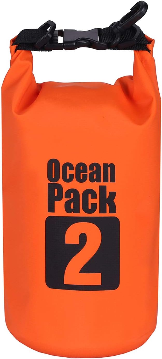 2L/3L/5L/10L/15L/20L/30L 500D Tarpaulin Heavey-Duty PVC Water Proof Dry Bag Sack for Kayaking/Boating/Canoeing/Fishing/Rafting/Swimming/Camping/Snowboarding