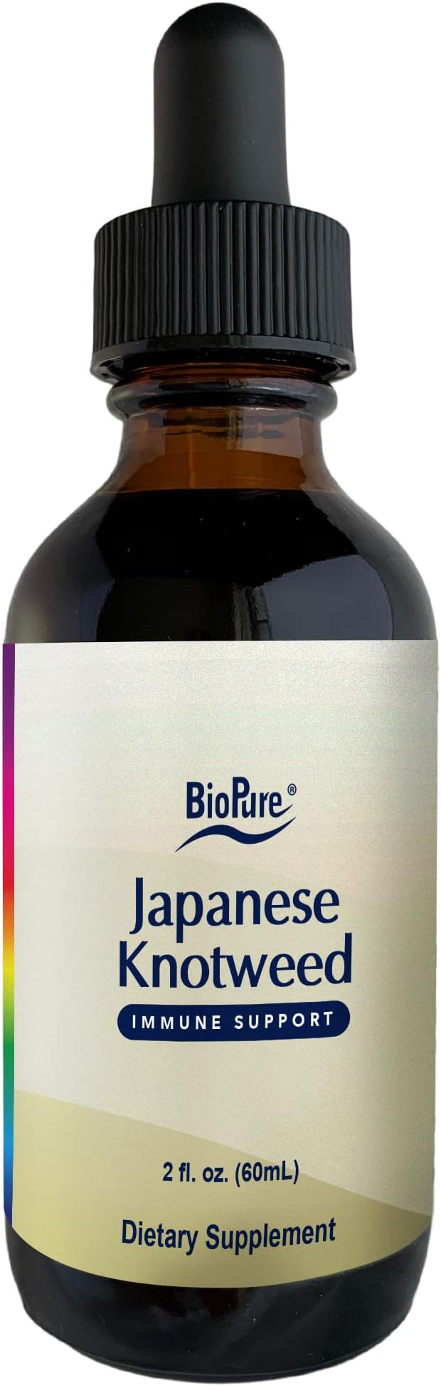BioPure Japanese Knotweed Herbal Tincture – Potent Botanical Extract Rich in Polyphenols Including Resveratrol to Support Liver & Immune Function, Cellular Health, and Microbiome Balance – 2 fl oz