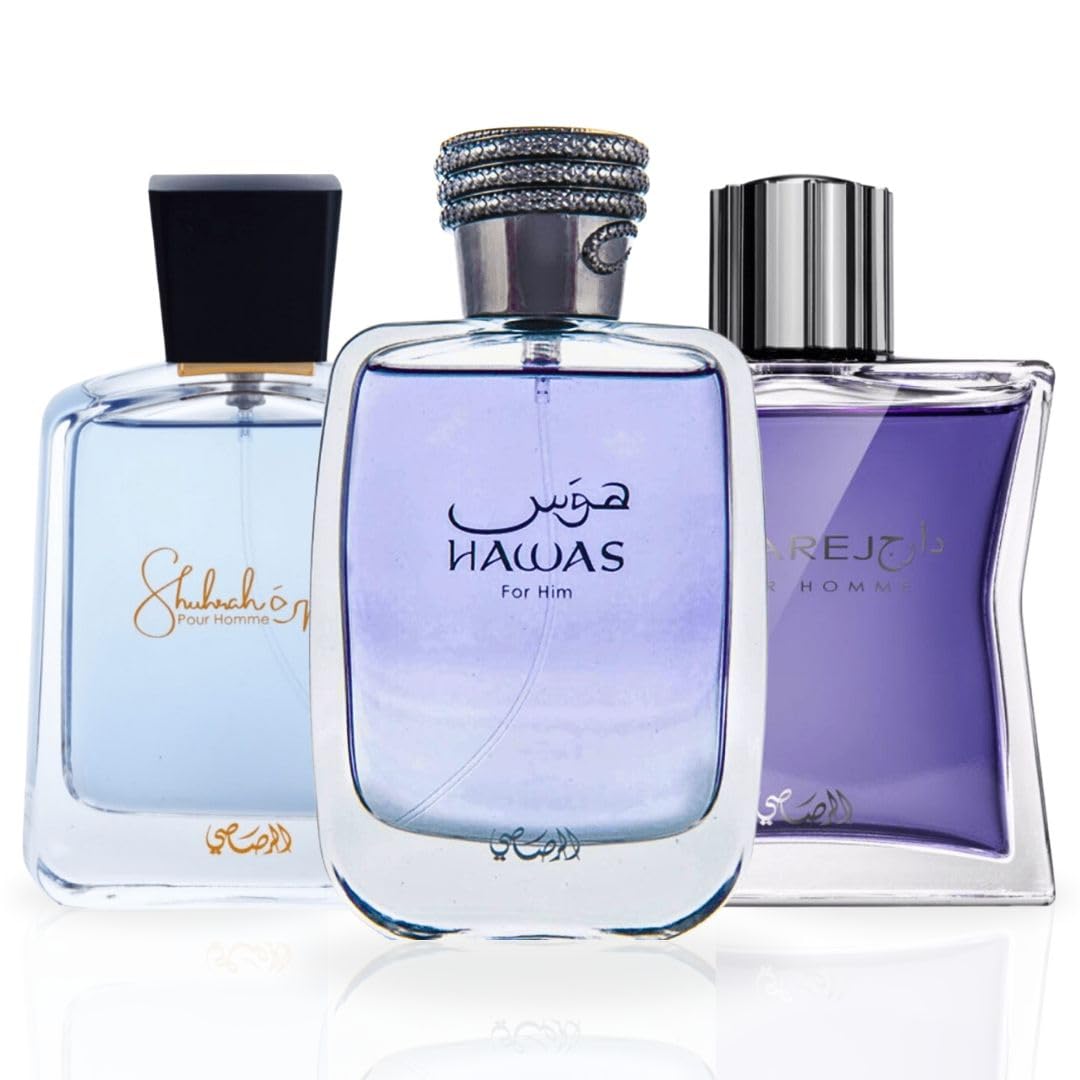 RASASI Hawas Ice Eau de Parfum for Men | 100ml | Premium Arabian Fragrance