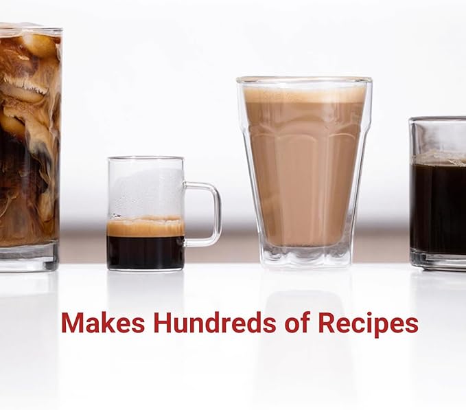 AeroPress Go Plus, Small Portable Coffee Maker for Travel & Camping - 3 In 1 Brew Method Combines French Press, Pourover, Espresso, Full Bodied Coffee without Bitterness, Coffee Press Kit - Black