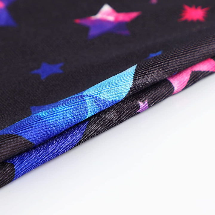 DAXIANG Gymnastics Leotards for Girls Gymnastics Outfit Dance Unitard Black Stars 3-4Y