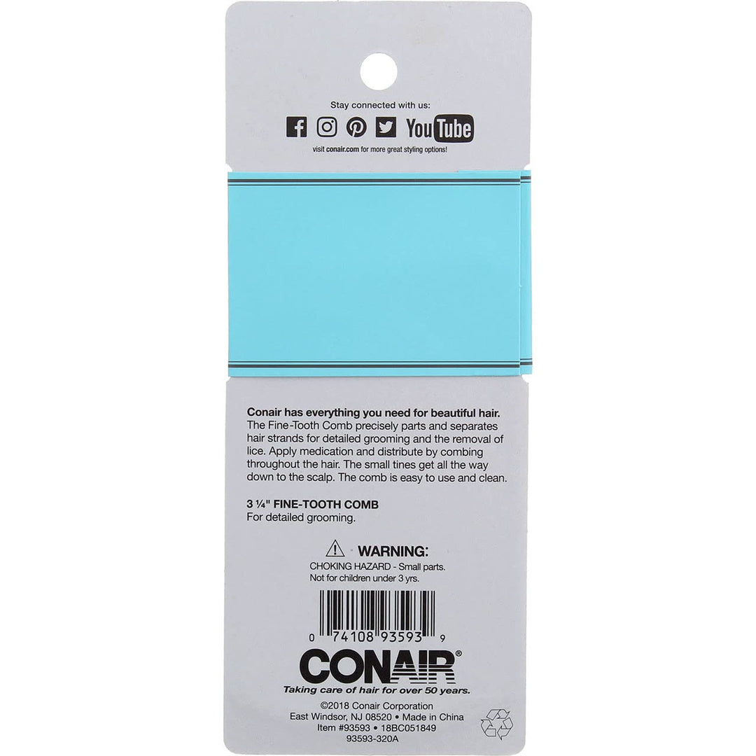 Conair Fine Tooth Comb