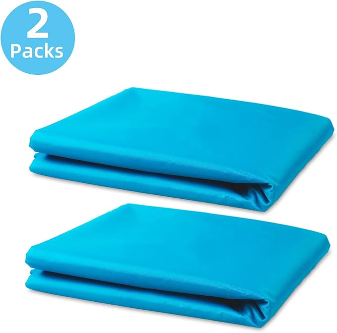 Sunwall for Pop Up Canopy Instant Shade Tent 8.2' X 8.2', Detachable Flap Sun Shade Side Wall Accessory to Block Sun, Wind, and Rain, 2 Pack Sidewall Only(Blue-2 pcs)