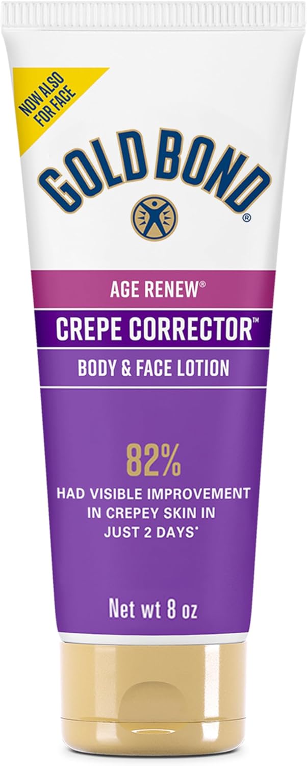Gold Bond Age Renew Body Lotion & Neck Cream Set | Smoothing & Firming 10 oz