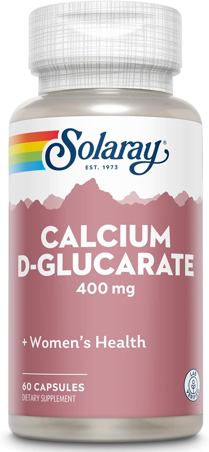 Solaray Calcium D-Glucarate, Capsule (Btl-Plastic) 400mg | 60ct