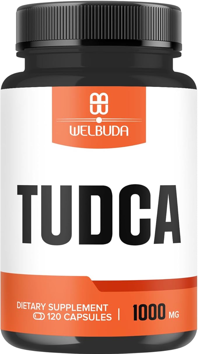 8in1 Tudca 1000mg Supplement - 120 Capsules for 2 Months - Extra Strength with Milk Thistle, Probiotics, Beet Root, Dandelion & More - Support for Immune System, Digestion Health & Brain Health