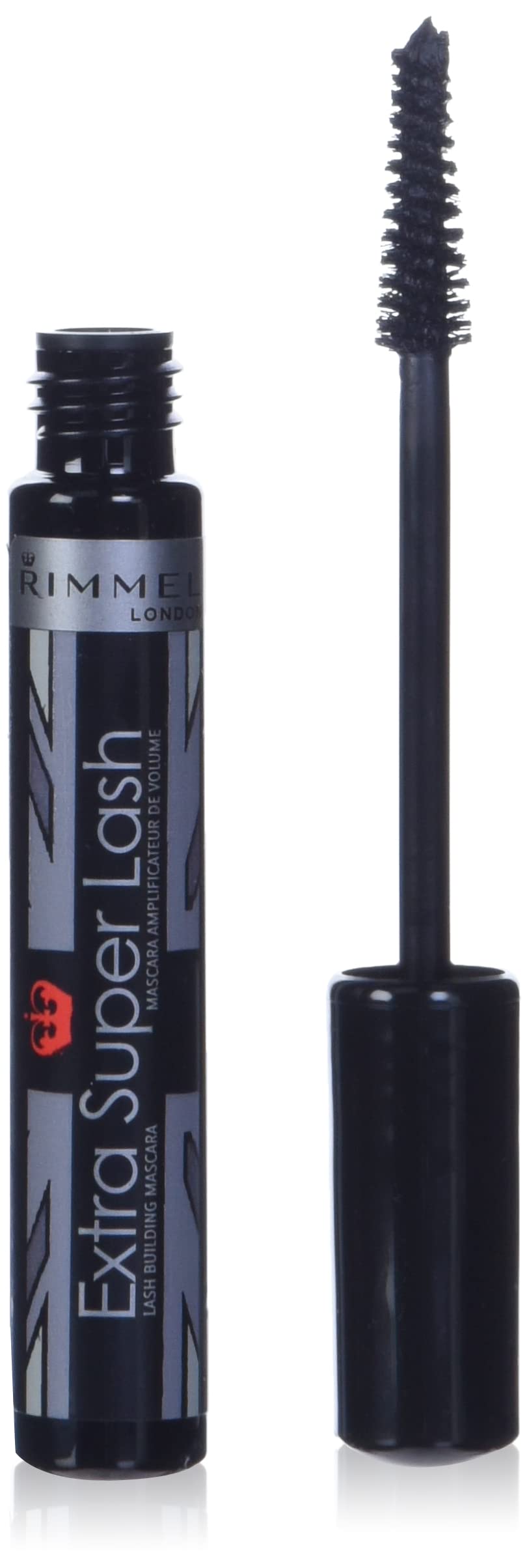 Rimmel Extra Super Lash Mascara, Black-Black 0.27 Oz (Pack Of 2)