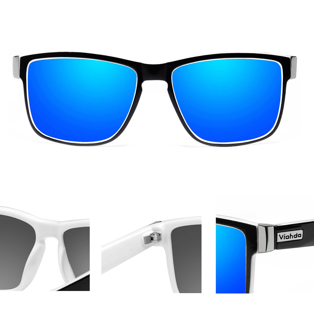 VIAHDA Polarized Sports Sunglasses for Man Cycling Running Fishing Golf Sun glasses Women HD6009